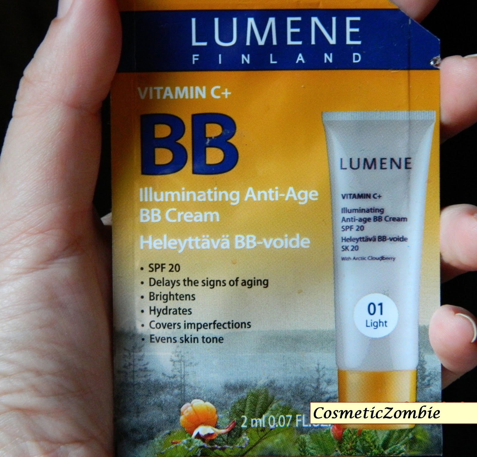 Блог CosmeticZombie: Illuminating Anti-Age BB-Cream от Lumene или не ...