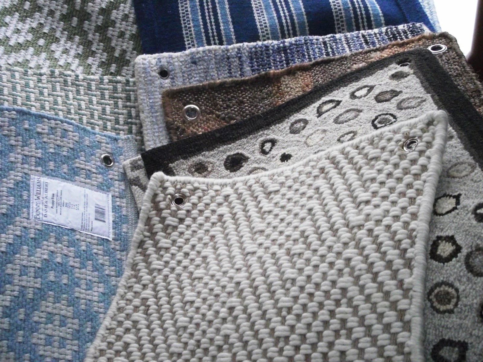 Anchor Cottage Freshwater Decor New Dash & Albert Rug Swatches