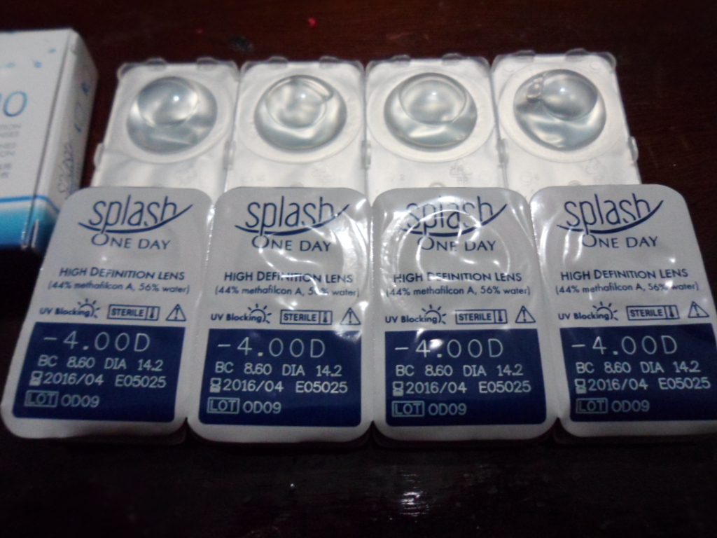 Lilly's day REVIEW Interojo Splash One Day 30 pack Contact Lenses (Clear)