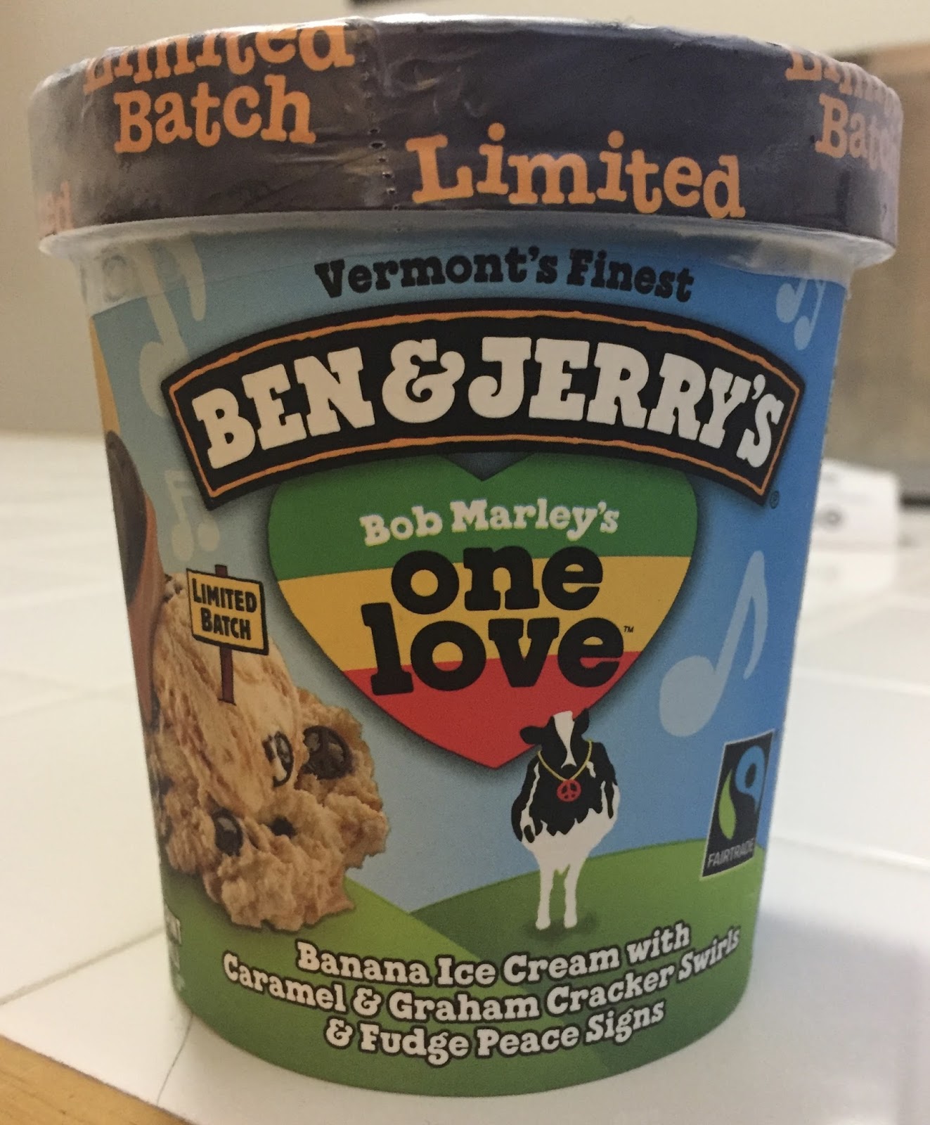 Ben and Jerry's Limited Edition One Love