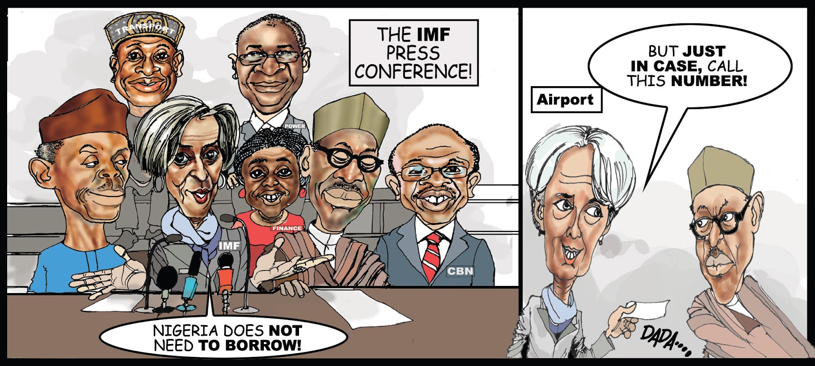 OBOH s Lens Vanguard s Editorial Cartoon For Today Speaks Volume