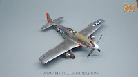 P-51 D-15 Mustang ICM 1/48 - plastic scale model build review