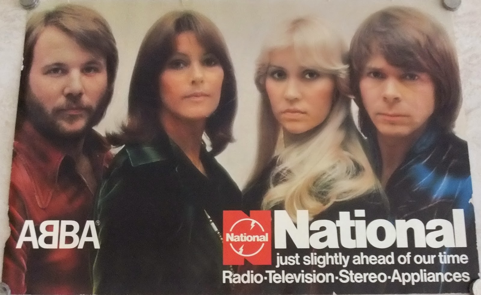 ABBAFanatic New ABBA Collection Item 'National' Cardboard Poster