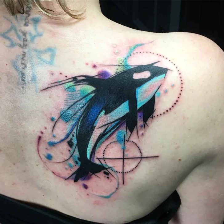 Tatuaje de una orca