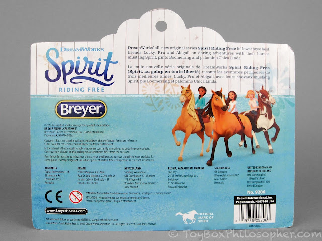 BREYER Stablemate Horse Grey Thoroughbred SPIRIT RIDING FREE Series 2 Blind Bag 