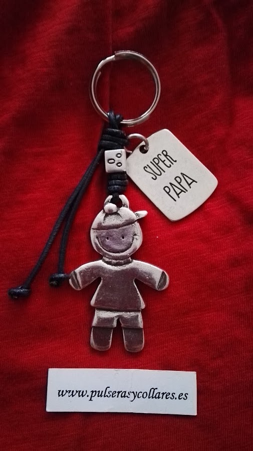 llavero super papa