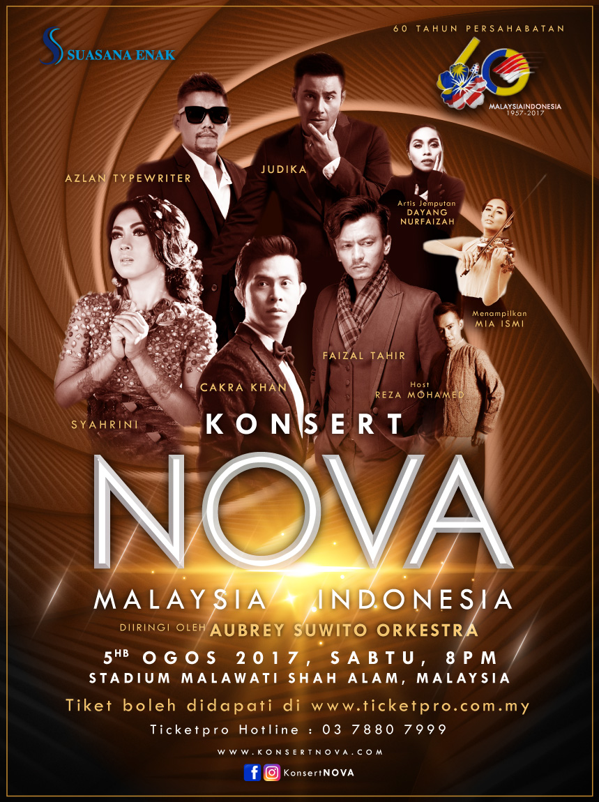 Konsert Nova presents the best stars from Malaysia and Indonesia