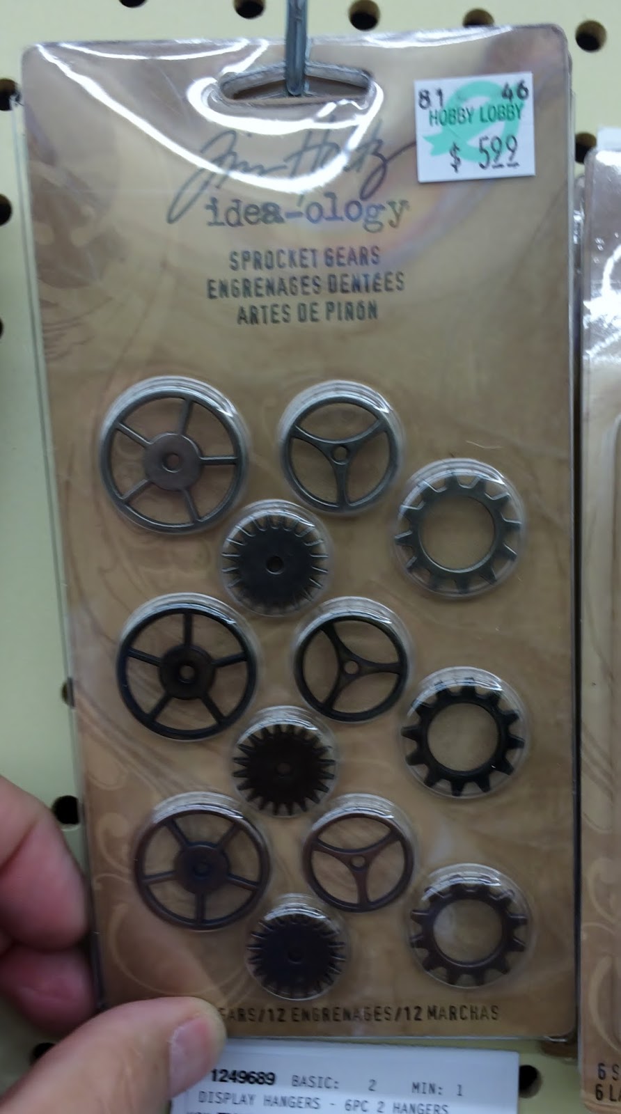 Nirvana Valley Model Railroad Gears, or how to use that 40 off Hobby Lobby coupon