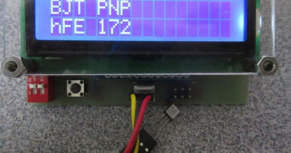 Hardware by design: Component Tester