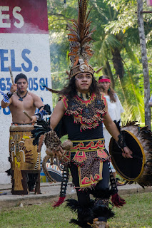 Belize us!: Mayan Dance Ceremony at Palenque