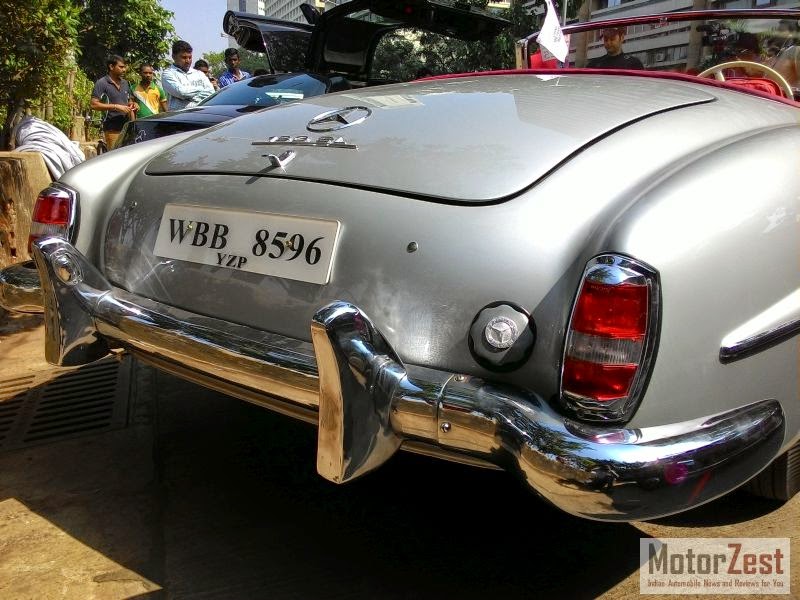 mercedes classic car rally mumbai 2014