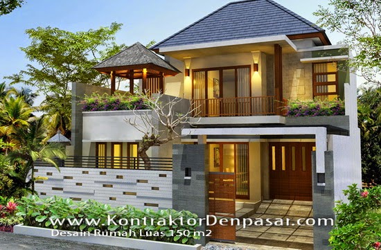 Desain Rumah Minimalis 2 Lantai Luas Tanah 150 M2 - MODEL 