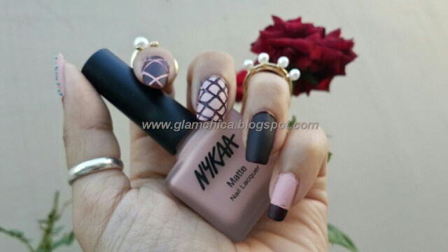 Nykaa Matte Nail Lacquer Pink Meringue & Black Cherry Pie : Review, Price & Swatches