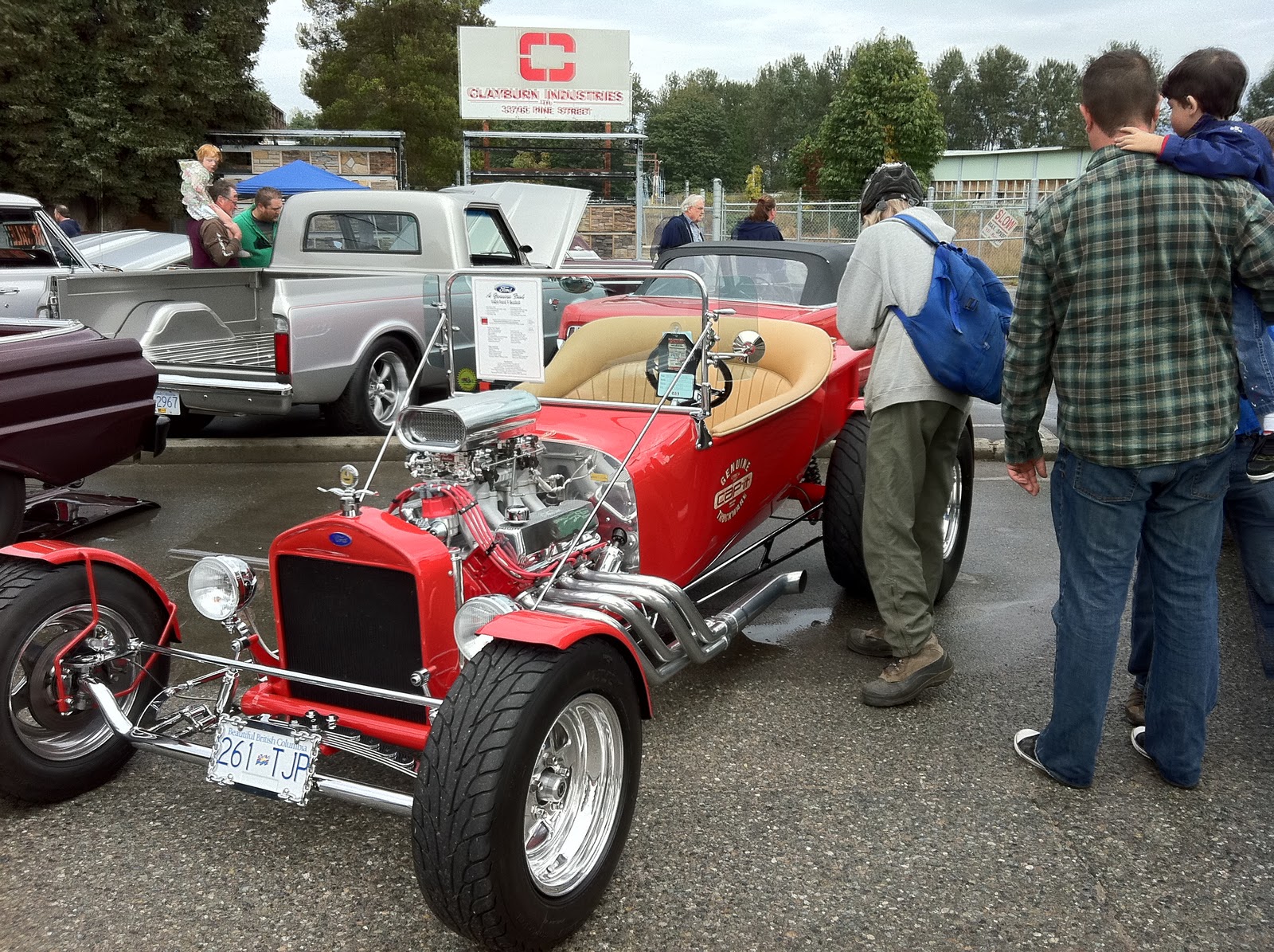 Capit Ford TBucket Hot Rod Downtown Abbotsford Car Show