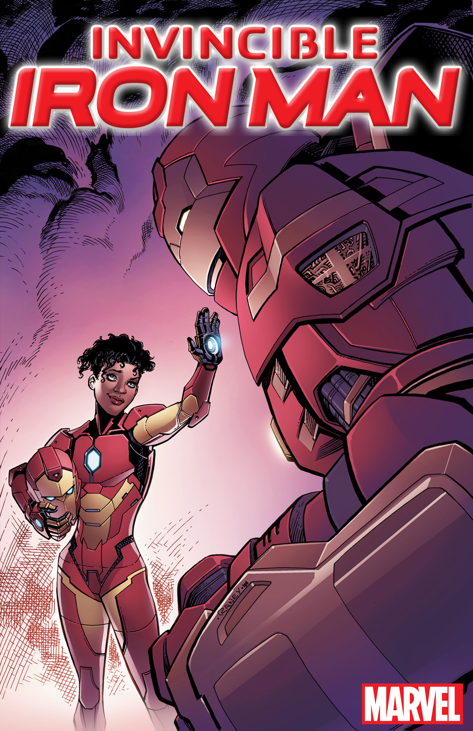 Comic Frontline Marvel First Look Invincible Iron Man 1 Riri
