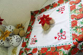 Modelos de toalhas de mesa decoração natal 2013 2014