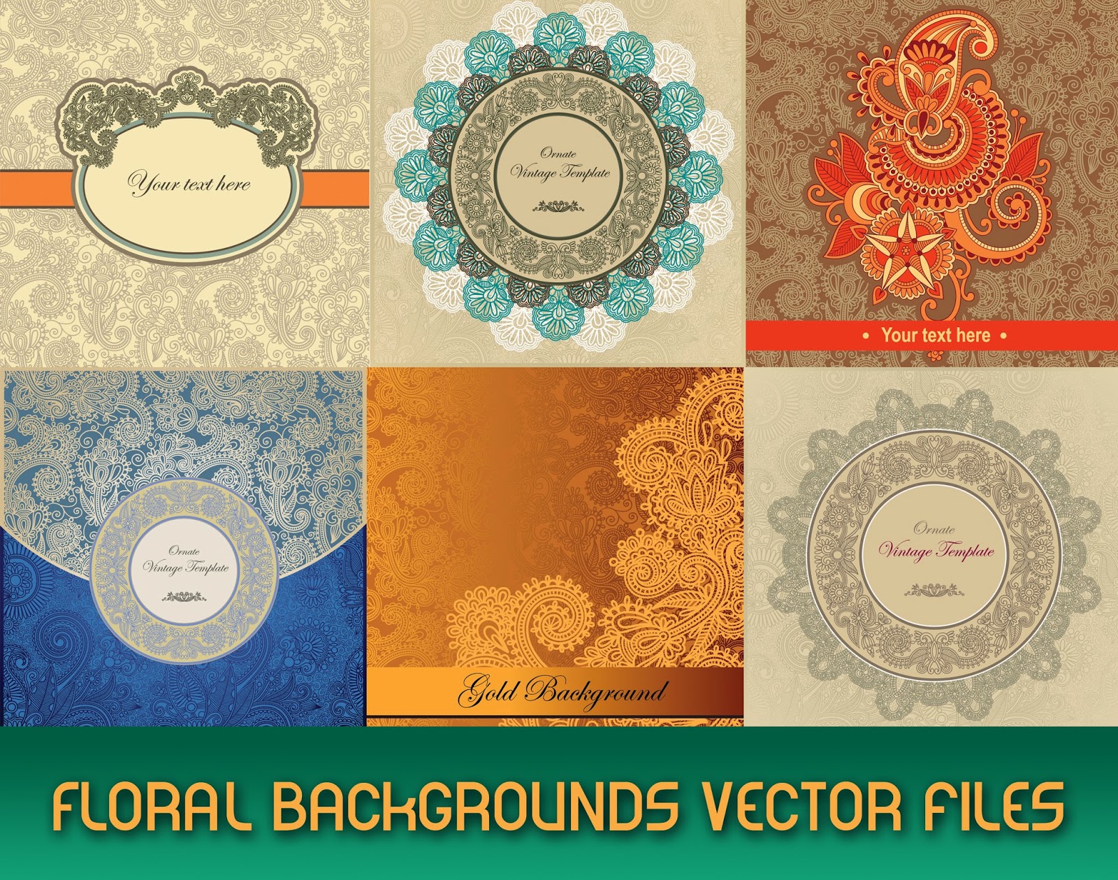 Floral background Vector Files Free Downloads naveengfx