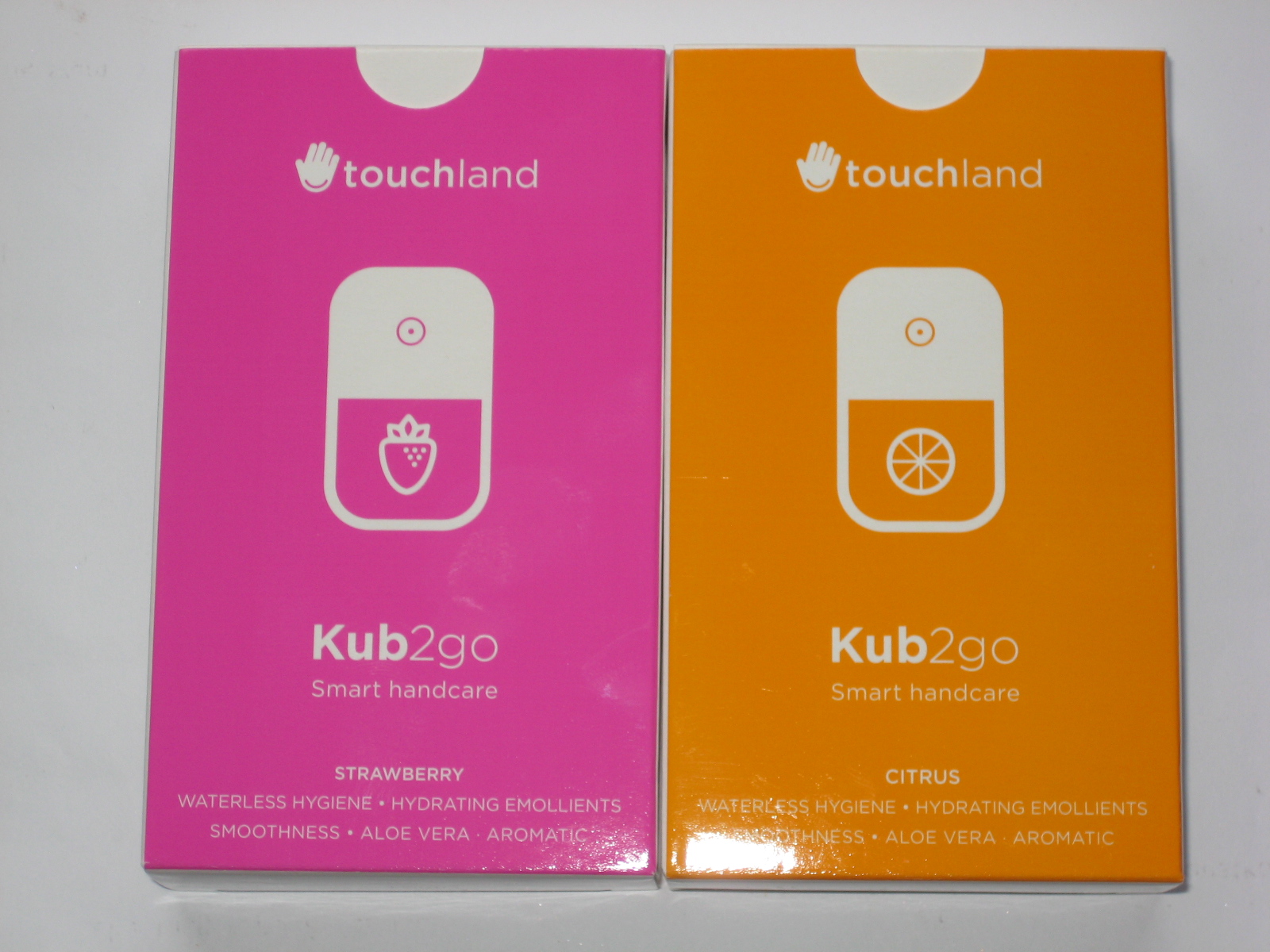 Touchland Kub2go avagy hogy lesz divat a kézfertőtlenítőből