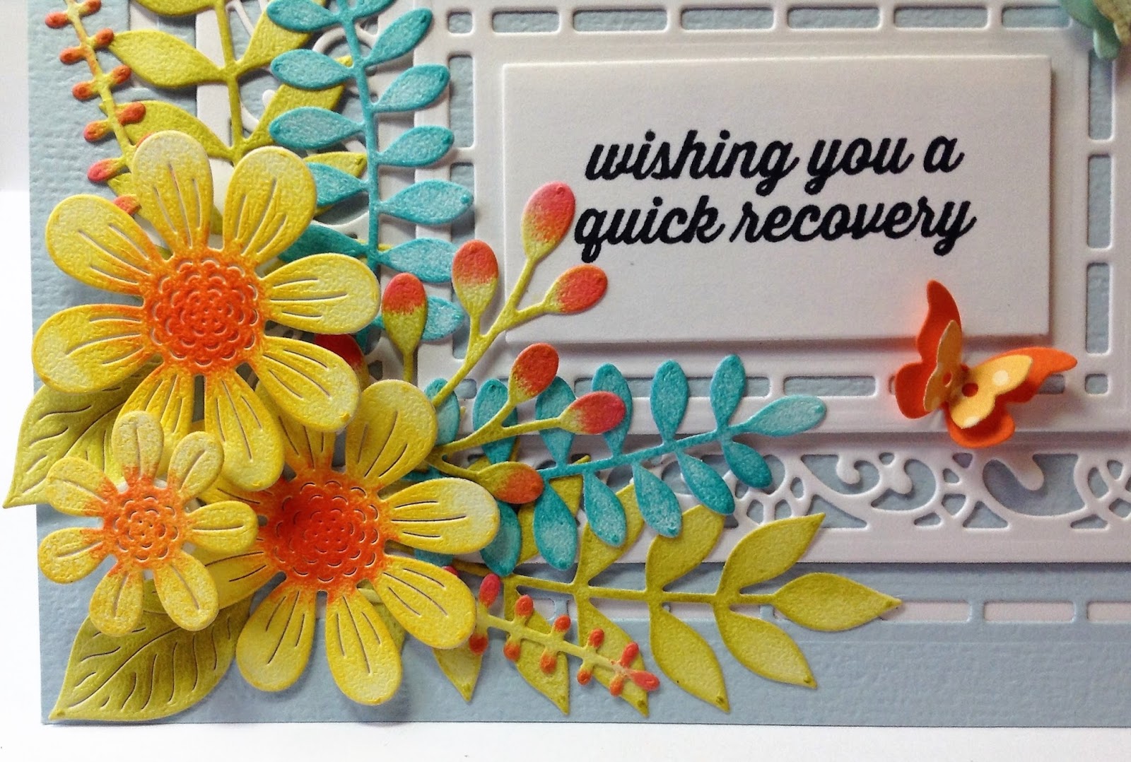 Crafting While I Wait Flowers Make Everything Better!