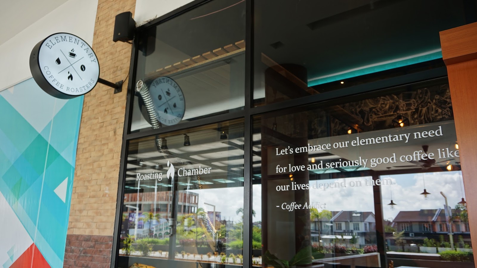 LOVE LIFE, CHERISH MOMENTS Earthlings Coffee and Elementary Coffee Roasters, Kuching.