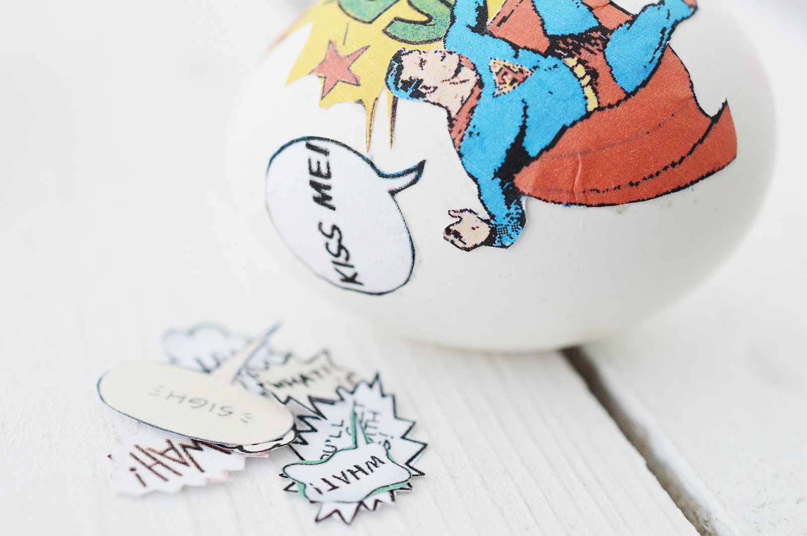 DIY Comic Book Easter Eggs | Motte's Blog
