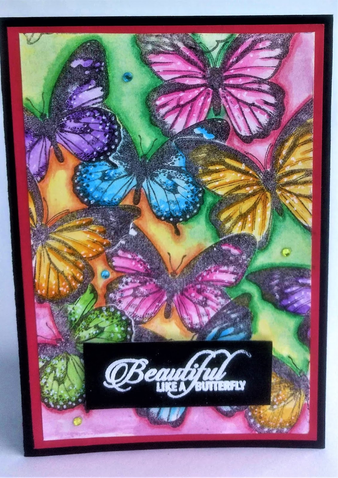 Stir Your Creativity: Kaleidoscope - Colorful Butterflies