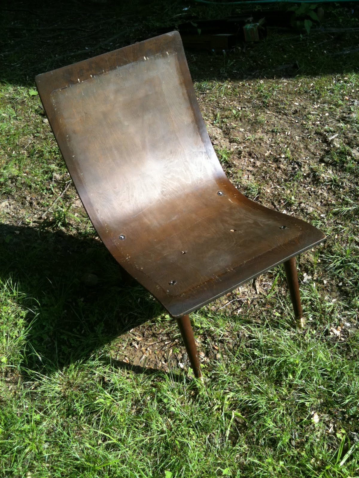 Mid Century Furniture Finds and Restorations Scoop Chair by Carter