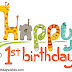 First Happy Birthday Wishes for 1 year Olds