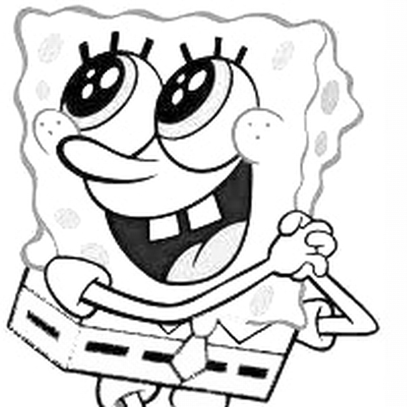gangster spongebob squarepants coloring pages - photo #25