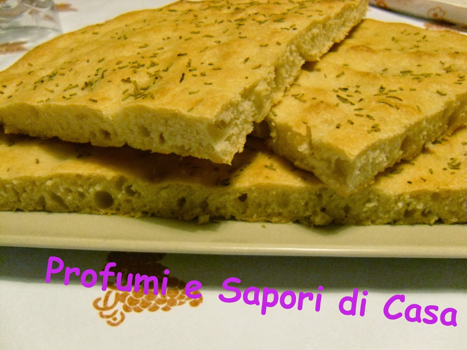 focaccia con lievito madre