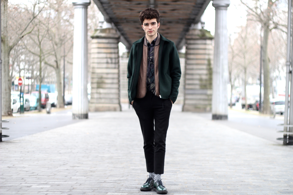 Blog-mode-style-homme-masculin-made-in-france-lunettes-vue-haut-de-gamme-gouv-au-gouverneur-audigier-argent-rondes-harris-wharf-london-jacket-marni-chemise-fleurs-churchs-leyton-bordeaux - 3