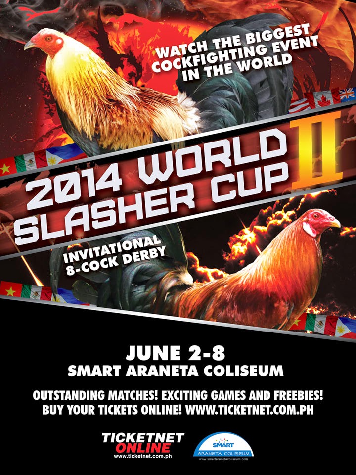 Cockers Today 2014 WORLD SLASHER CUP II INVITATIONAL 8 COCK DERBY
