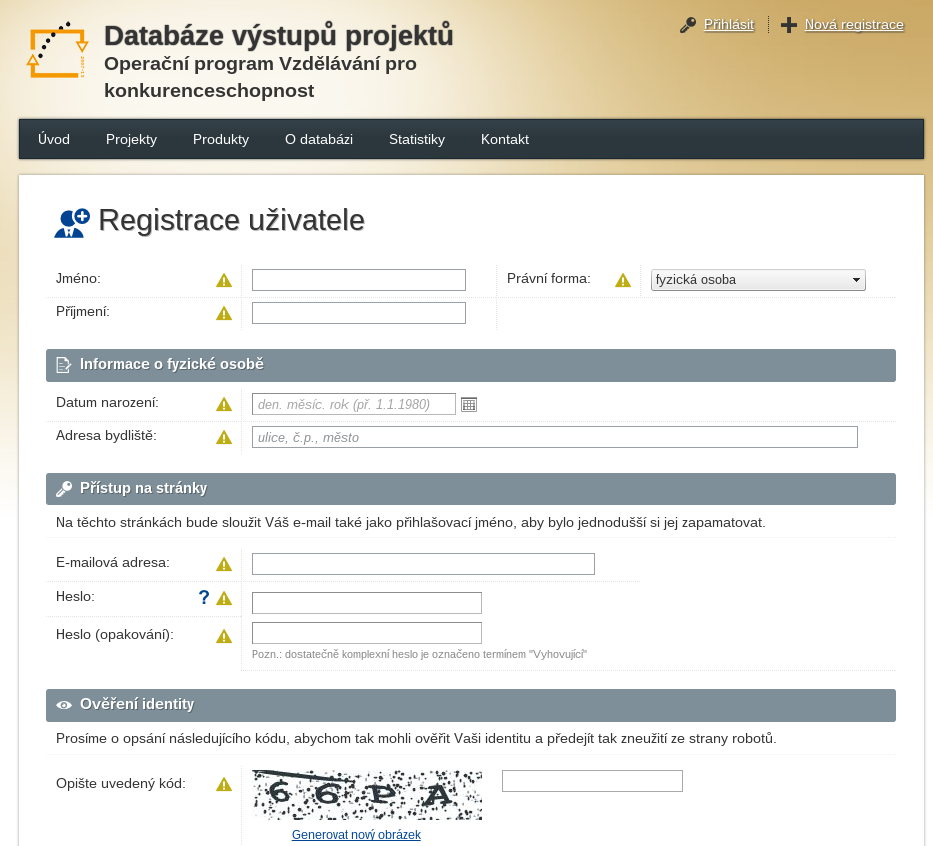 Česká škola: Databáze výstupů projektů Operačního programu Vzdělávání ...
