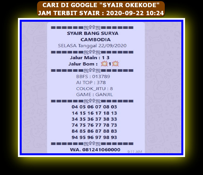 PREDIKSI SYDNEY COJEEL