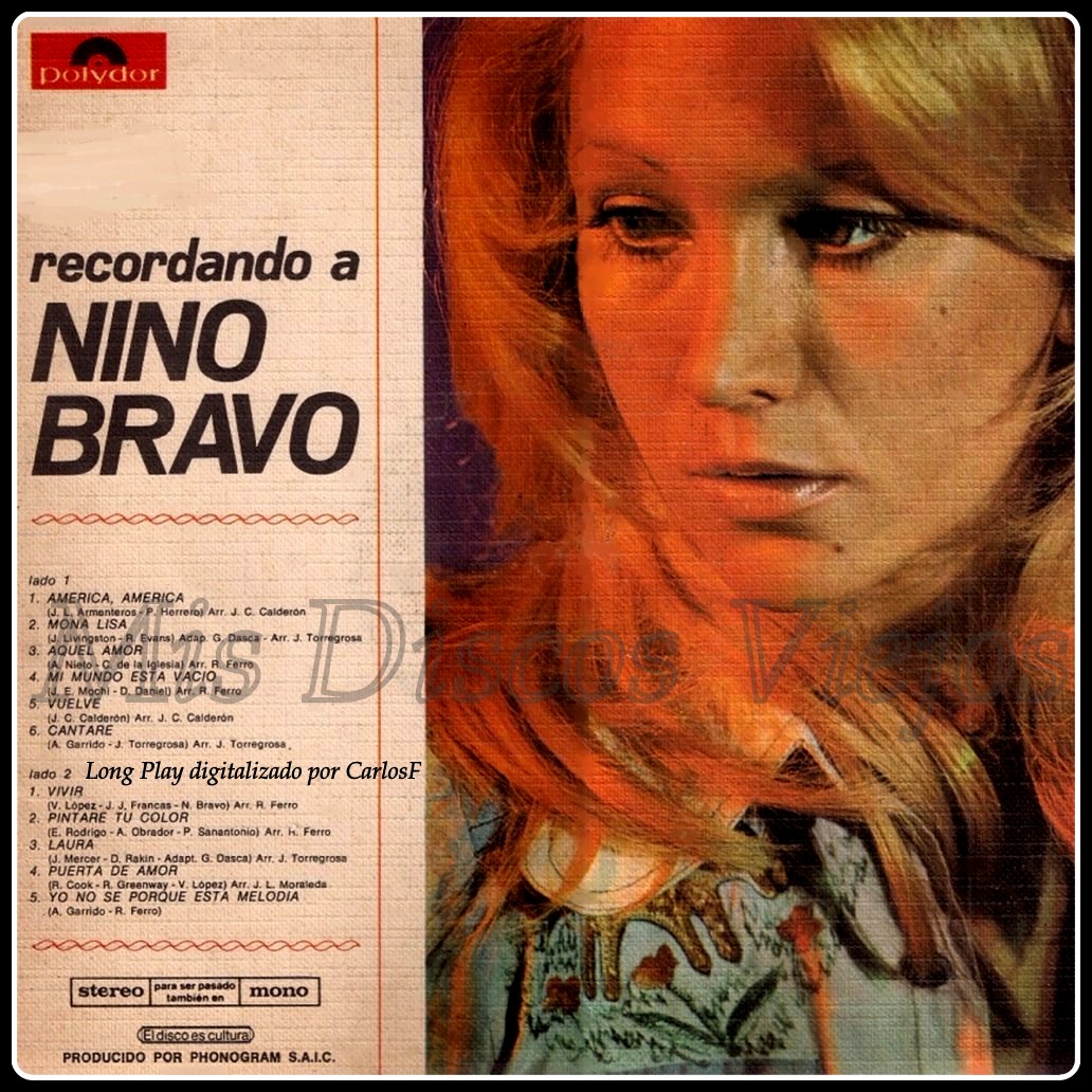 Cd Nino Bravo-Recordando a Nino Disc NINO%2BBRAVO-Recordando%2Ba-Cont