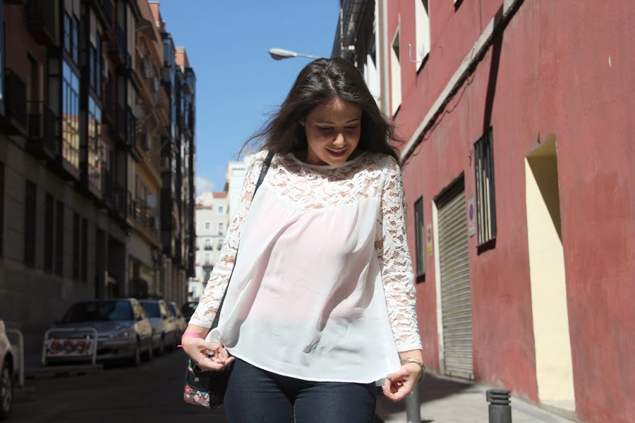 DIY Costura blusa camisa gasa y encaje patrones gratis mujer