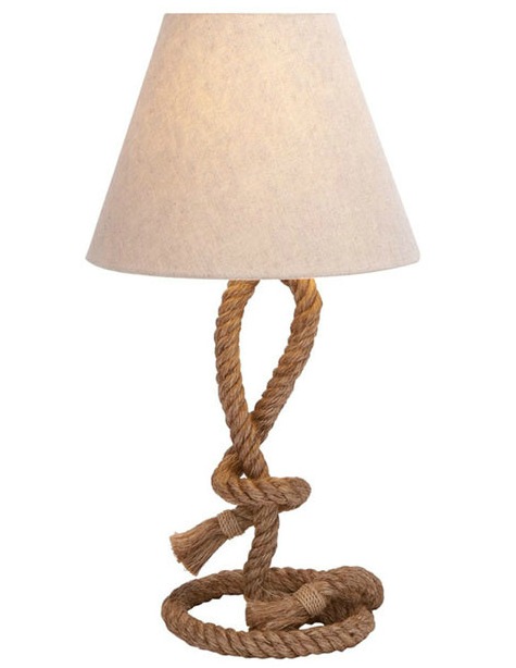 nautical rope floor lamp