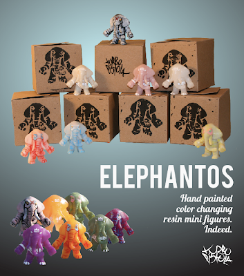 Elephantos Defender of Leisure Edition Resin Mini Figures by Turbopistola