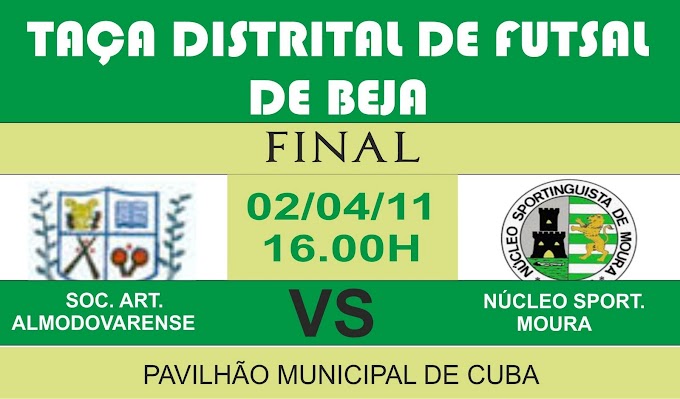 Final da Taça Distrital de Futsal
