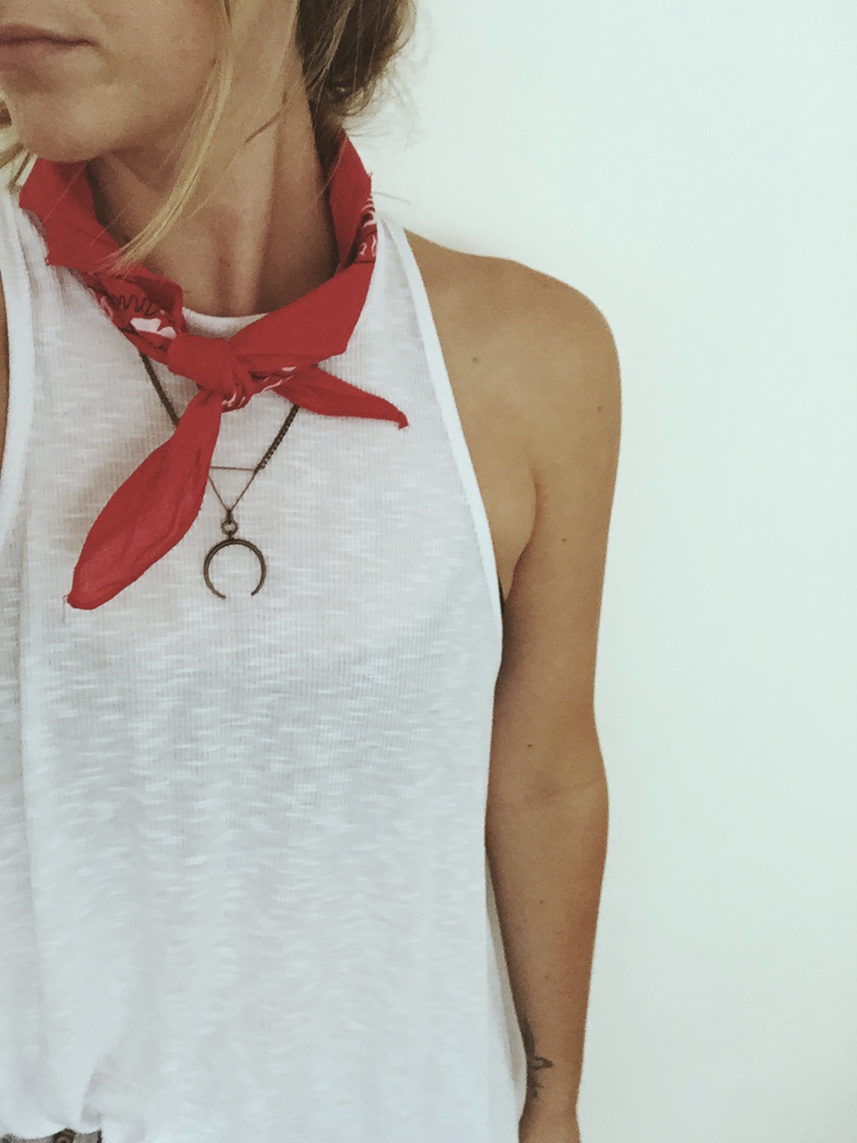 Little Pieces of Hope little red bandana