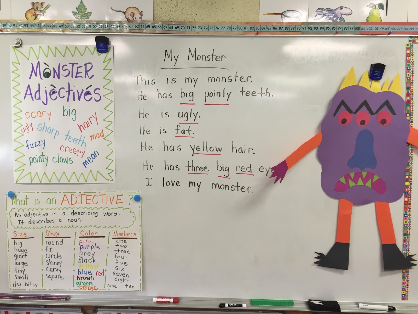 Firstieland: Monsterously Good Adjectives!