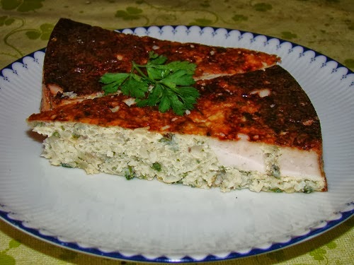 Placinta de conopida cu sunca