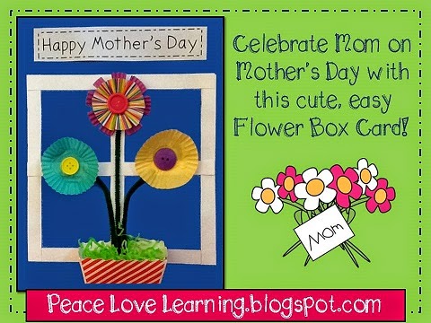 Adorable Mother's Day Card from Peace, Love and Learning