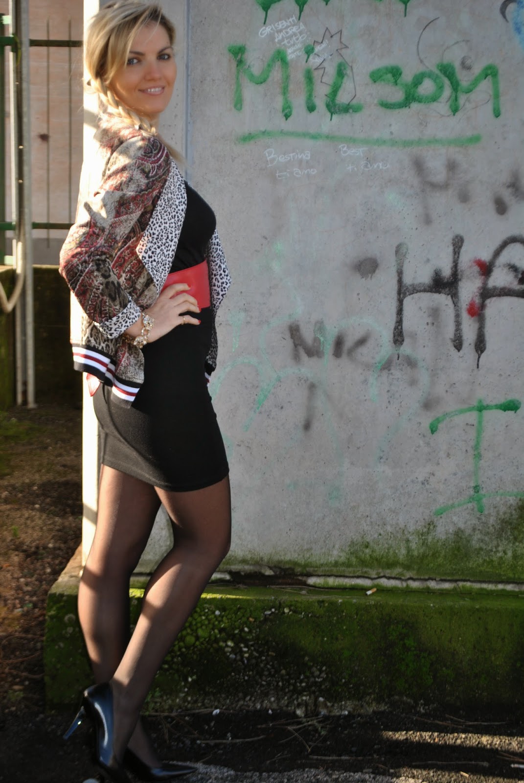 Color-Block By FelyM.: OUTFIT: BLACK AND LEOPARD PRINT