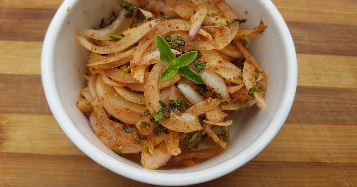 Masala Pyaaz Spicy Masala Onion The Food Pot