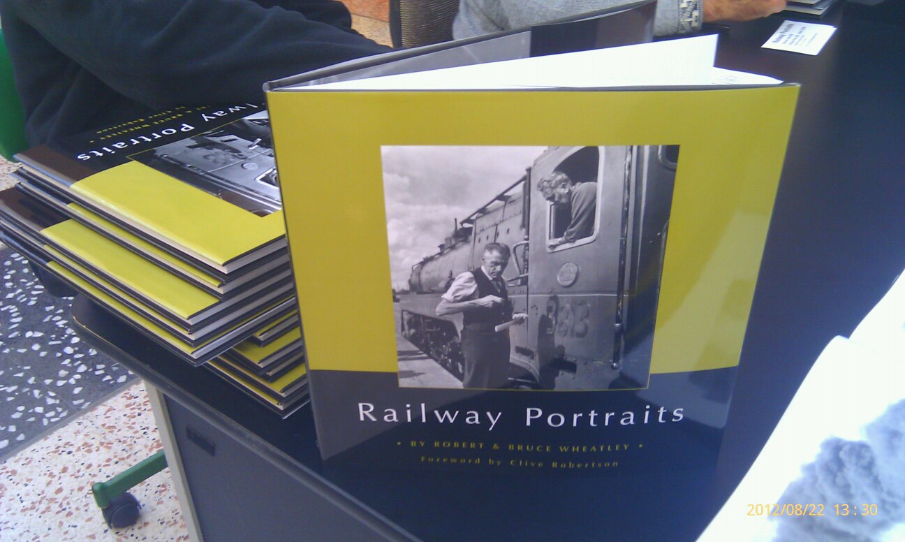 Phil Buckley's travels RAILWAY PORTRAITS BOOK AUTHORS / REVIEW