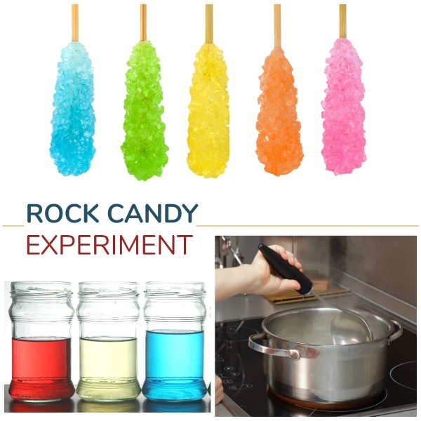 FUN SCIENCE:  Grow your own rock candy using Kool-aid!  ( SO COOL!!)