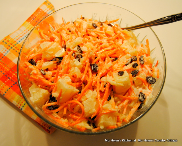 Old Fashioned Carrot Salad at Miz Helen's Country Cottage