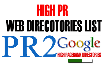 Free Top High PR2 Dofollow Directory Submission Site List