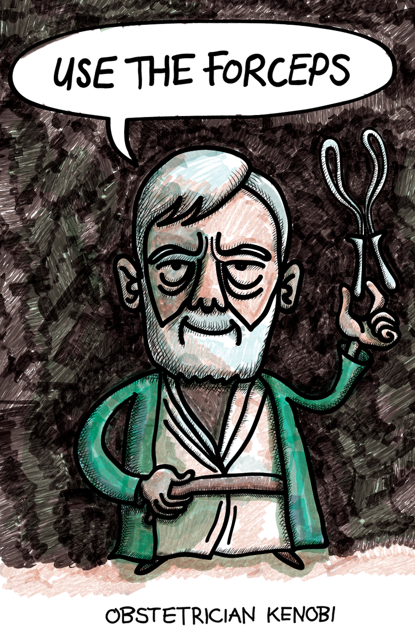 QuinkyArt: Obstetrician Kenobi